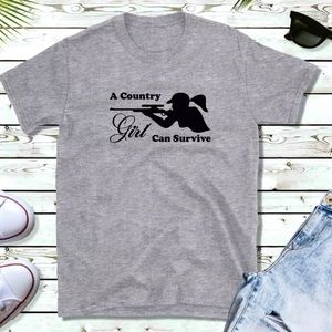 A Country Girl Can Survive T-Shirt